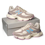 Tênis New balance 9060 (Cinza/Azul/Rosa Bebê)