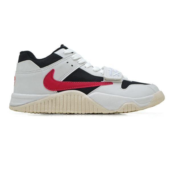 Tênis Jordan Travis Scott Jumpman Jack (Branco/vermelho)