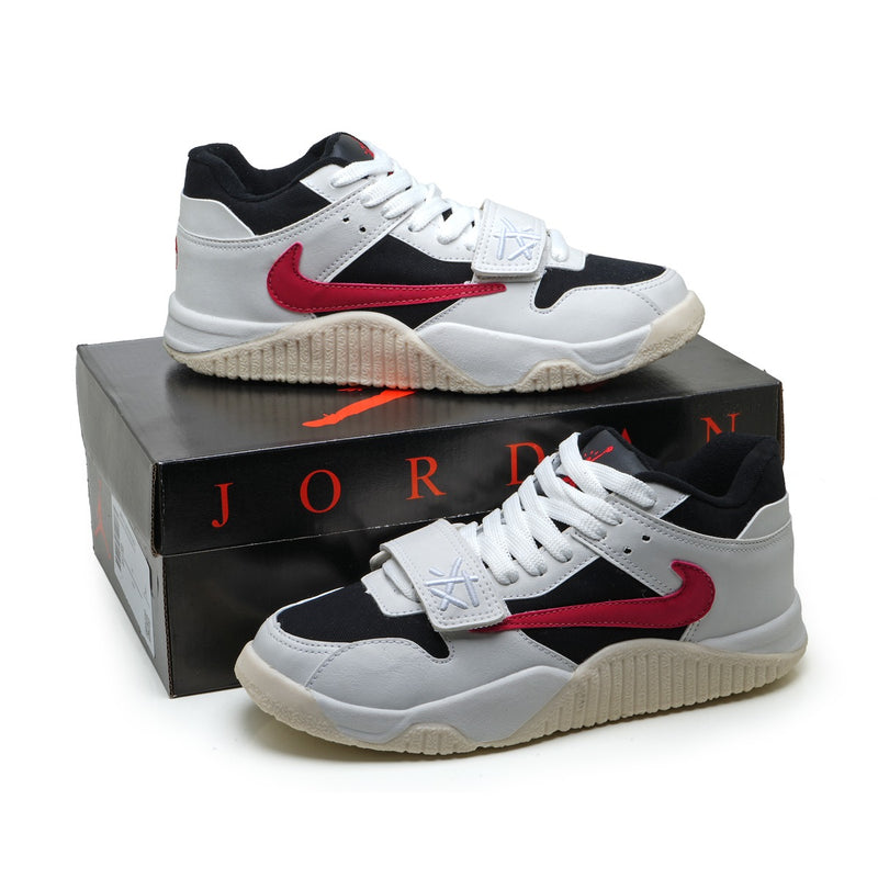 Tênis Jordan Travis Scott Jumpman Jack (Branco/vermelho)